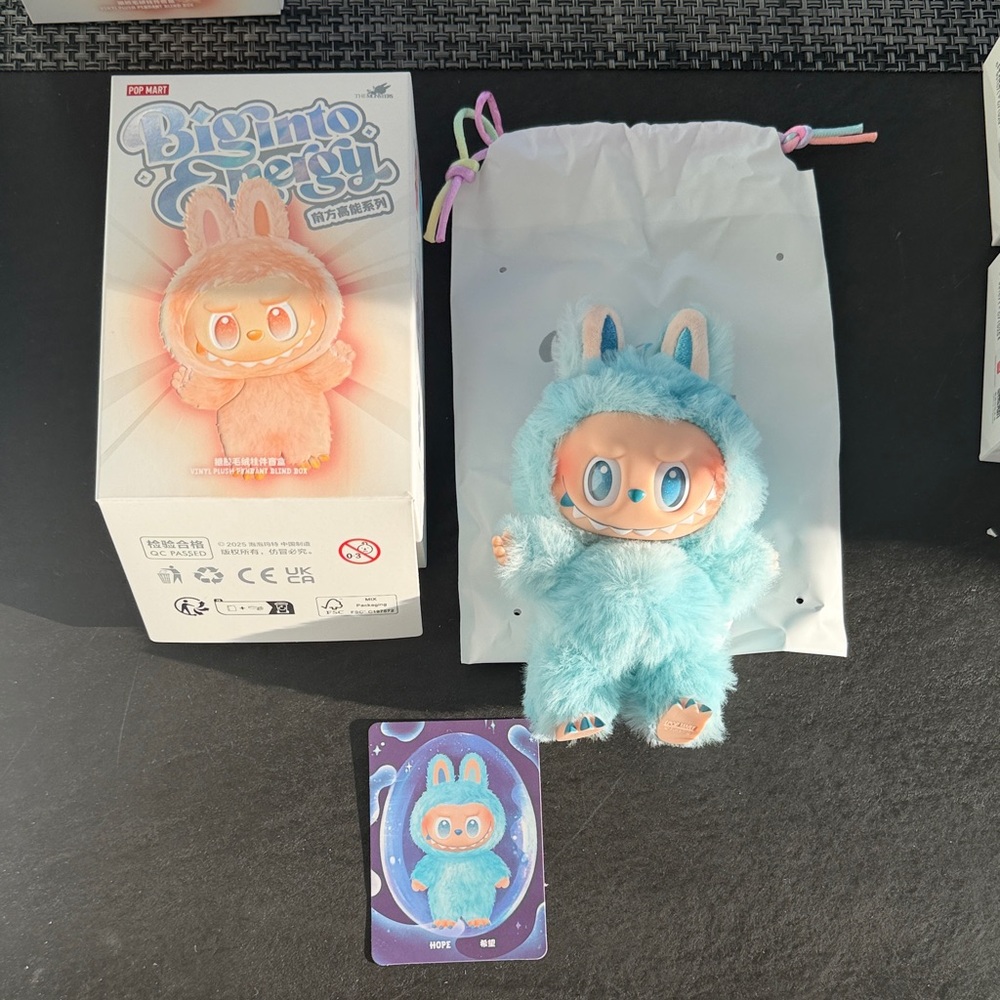 Pop Mart The Monsters Big into Energy Labubu, Brand New, Latest Bag
